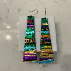 NOLA Mardi Gras artisan Women’s earrings